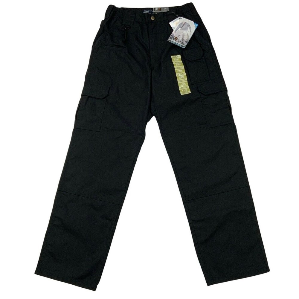 5.11 Tactical Series Lite Pro Pant 30x32 Black Cargo Pockets Law Enforcement EMS